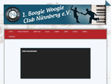 Tablet Screenshot of boogie-woogie-club-nuernberg.de